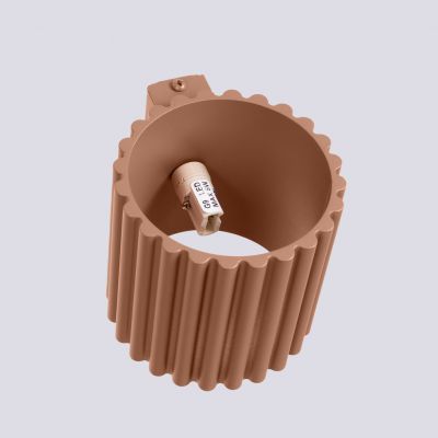 Kinkiet ryflowany AURA G9 mocca SL.1806 SOLLUX  (SL.1806)