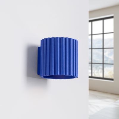 Kinkiet ryflowany AURA G9 ultramaryna SL.1811 SOLLUX  (SL.1811)