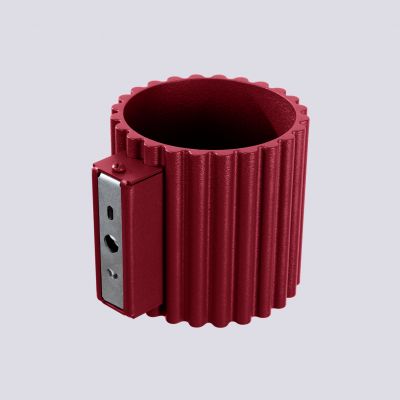 Kinkiet ryflowany AURA G9 burgundowy SL.1821 SOLLUX  (SL.1821)