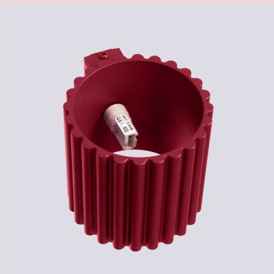Kinkiet ryflowany AURA G9 burgundowy SL.1821 SOLLUX  (SL.1821)