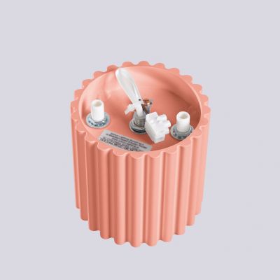 Plafon ryflowany AURA GU10 brzoskwiniowy SL.1824 SOLLUX  (SL.1824)