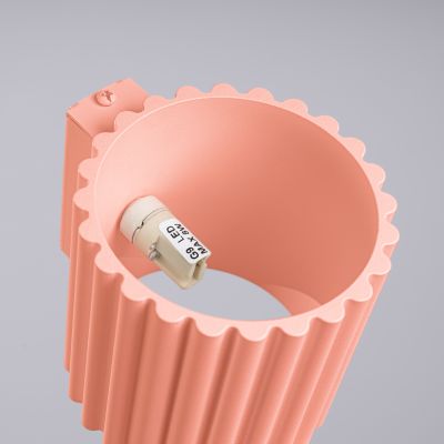 Kinkiet ryflowany AURA G9 brzoskwiniowy SL.1826 SOLLUX  (SL.1826)