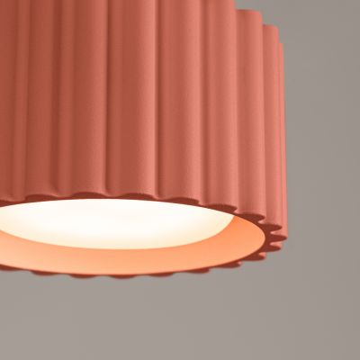 Plafon ryflowany AURA Gx53 brzoskwiniowy SL.1827 SOLLUX  (SL.1827)