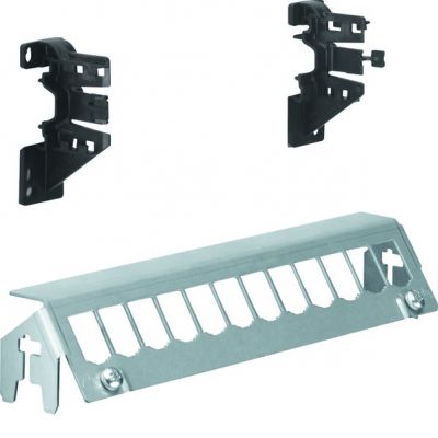 Patch Panel 12M BTR, bez modułów, szyna TS lub płyta montażowa FZ12MMO HAGER (FZ12MMO)