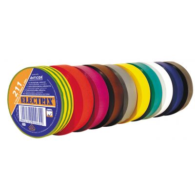 Taśma izlacyjna ELECTRIX MIX 19mm/20m 10 szt. ANTICOR (PE-21120T0-0019020)