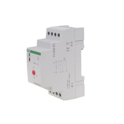 Przekaźnik zalania z regulacją czułości sondy PZ-828 RC montaz na szynie DIN,styk: 1Z/R 230V PZ-828RC F&F (PZ-828RC)