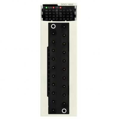 Modicon X80 moduł wyjść cyfrowych 16 wyjść kanały półprzewodnikowe 24 V DC wzmocniona obudowa BMXDDO1602H SCHNEIDER (BMXDDO1602H)