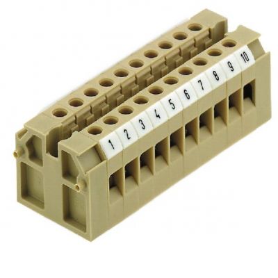 WEIDMULLER AKB 4 BL Blok zacisku przelotowego, złącze śrubowe, 4 mm², 400 V, 32 A, liczba przyłączeń: 2 0321580000 /100szt./ (0321580000)