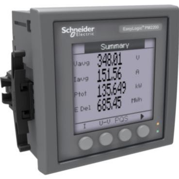 EasyLogic Analizator jakości zasilania parametrów kl 1 LCD METSEPM2210 SCHNEIDER (METSEPM2210)