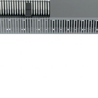 tehalit.LKG Kanał grzebieniowy PVC z pokrywą, 37x25mm, szary LKG3702507030B HAGER (LKG3702507030B)