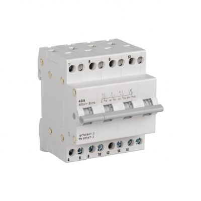  Przełącznik instalacyjny 4P 40A KCS-40A/4P IDEAL KANLUX (23258)