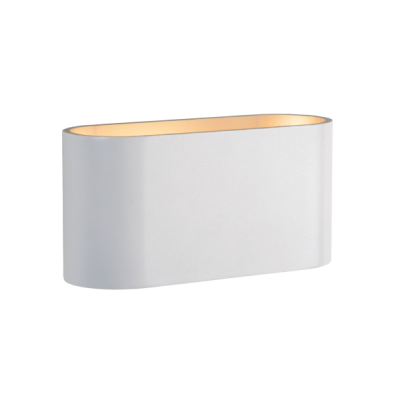Kinkiet Squalla G9 IP20 biała złota Spectrum (SLIP006001)