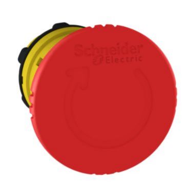 Harmony XB5 Przycisk bezpieczeństwa fi22 czerwony okrągły plastikowy sprzedaż 100 sztuk ZB5AS844TQ SCHNEIDER (ZB5AS844TQ)