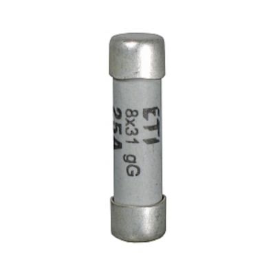 Wkładka topikowa cylindryczna CH8x32 gG 2A 400V 002610001 ETI (002610001)