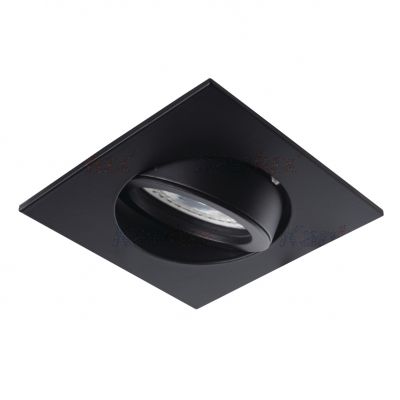 Lampa sufitowa punktowa DALLA kwadrat  czarny 22433 CT-DTL50-B KANLUX (22433)