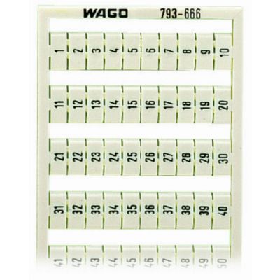 Oznaczniki WMB 2x 1-50 793-666 /5szt./ WAGO (793-666)