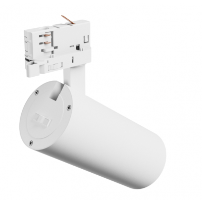 ANDROMEDA PRIME NA SZYNOPRZEWÓD 3F CCT 24W 230V 25st IP20 śr.76x177x228mm BIAŁY SPECTRUM (SLI033039CCT_PW)