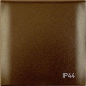 Integro Flow Ramka z pokrywą z nadrukiem  IP44 , brąz (918282591)