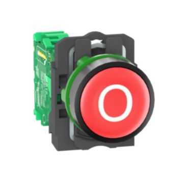 Harmony XB5 Główka bezprzewodowego przycisku z nadajnikiem Czerwona Plastikowa &quot;O&quot; ZB5RTA432 SCHNEIDER (ZB5RTA432)