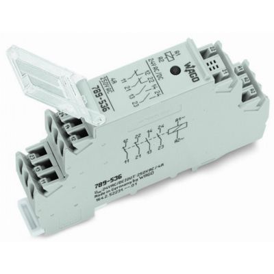 przekaźnik modułowy 24V AC/DC 2z2r (789-536)