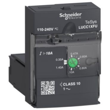Zaawansowany moduł sterowania klasa 10 0,35-1,4A 110/240V AC/DC LUCC1XFU SCHNEIDER (LUCC1XFU)