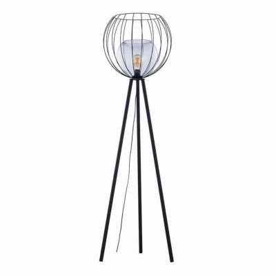 TK-Lighting lampa podłogowa Universo 1xE27 max 60W czarna/grafit (5057)