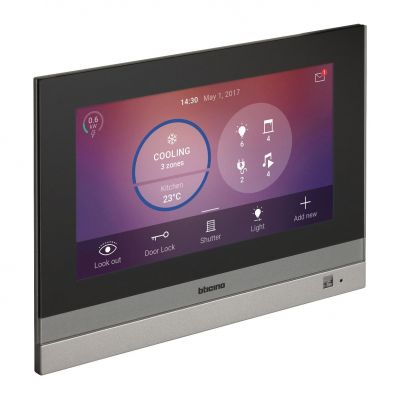 Home Touch - ekran dotykowy 7  do sterowania systemem MyHome - kolor antracytowy, Bticino (003488)