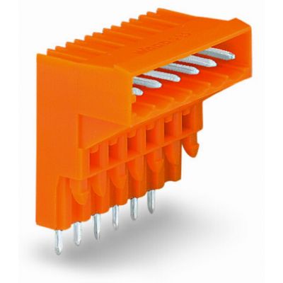 Wtyk MCS-MIDI Classic podwyższony 6-biegunowy pomarańczowy raster 5,08mm 232-366 /50szt./ WAGO (232-366)