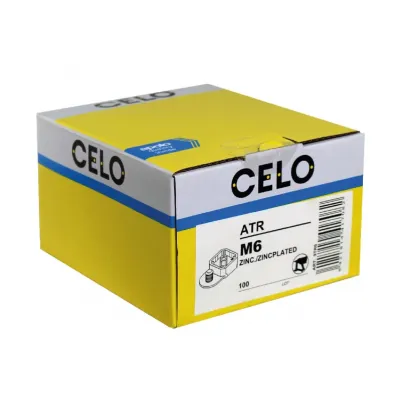 Uchwyt z gwintem M6 TR opk. 100szt.CELO (9TR6)