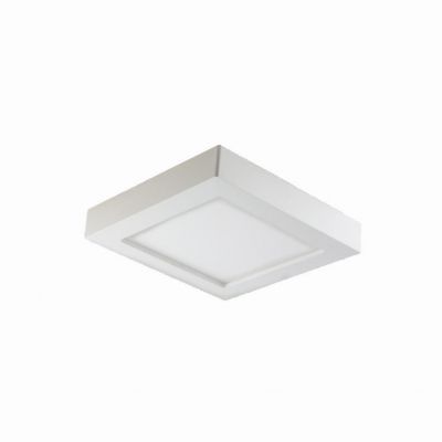 LETI LED 12W, oprawa downlight, natynkowa, kwadratowa, 800lm, 3000K, biała, wbudowany zasilacz LED (AD-OD-6061WLX3)