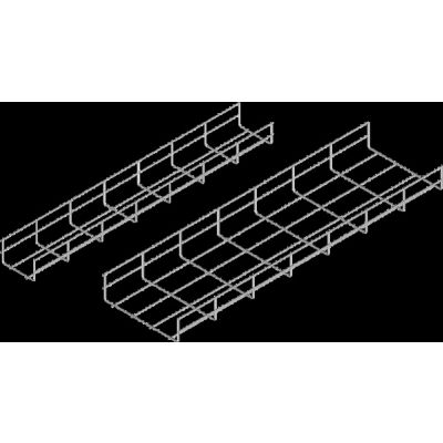 Korytko kablowe siatkowe 100x60mm 3mb KDS/KDSO100H60/3 970110 BAKS (970110)