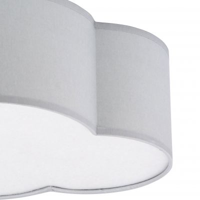 Tk Lighting lampa sufitowa Cloud Mini 2xE27 max 15W biała/szara (3144)
