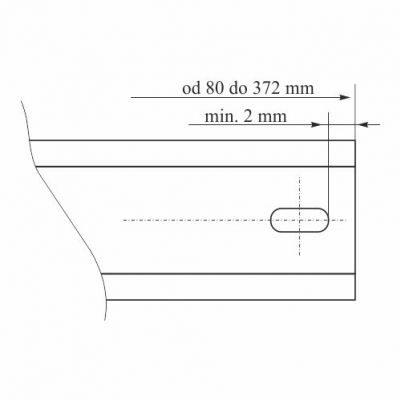 wspornik TH35 WTH21 33.995 OPATÓWEK (33.995)