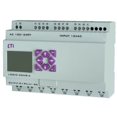 Przekaźnik programowalny z oprogramowaniem LOGIC-ALFA-1A 004780032 ETI (004780032)
