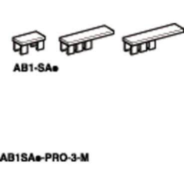 Oznaczniki oznaczenie zatrzaskowe bez opisu - 4,5 x 8,3 mm - dla listwy zaciskowej AB1SA1 SCHNEIDER (AB1SA1)