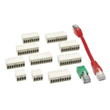 Kompletny zestaw złączy do sterowników PacDrive LMC Pro i kabel Sercos - 0,13m VW3E6004 SCHNEIDER (VW3E6004)