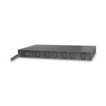 Listwa PDU podstawowa do szafy rack 22kW 230V 1U z wejściem 32A wyjścia 6x C19 AP7526 SCHNEIDER (AP7526)