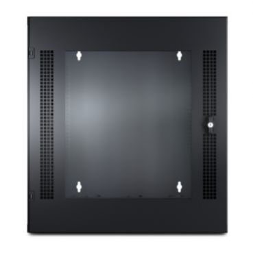 Szafa serwerowa WX 13U z pionową szyną montażową przednie drzwi szklane czarna AR100 SCHNEIDER (AR100)