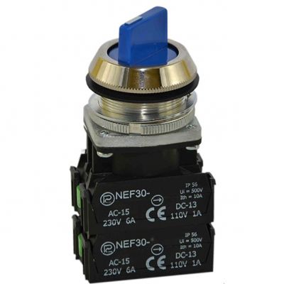 Przycisk NEF30-TPc4Y niebieski (W0-NEF30-TPC 4Y N)