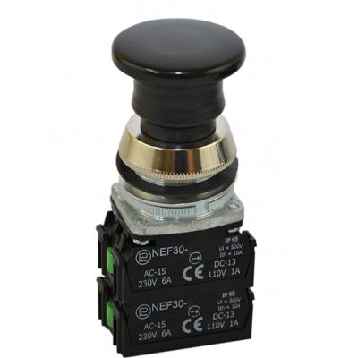 Przycisk NEF30-UD3XY czarny (W0-NEF30-UD 3XY S)