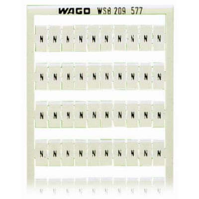 Ramka z oznacznikami 100x N 209-577 /5szt./ WAGO (209-577)