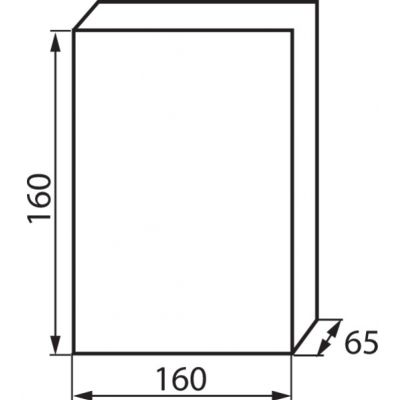 Rozdzielnica modułowa 1x8 natynkowa IP30 DB108W 1X8P/SM 3852 KANLUX (3852)