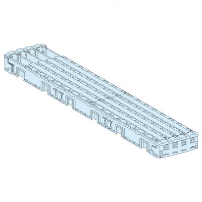 Rozdzielnice PrismaSet szyny PowerClip Linergy BW 125A L=450mm 3P SCHNEIDER (LVS04103)