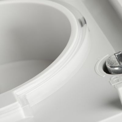 TEKNO IP65GR Gniazdo hermetyczne potrójne zasilające z ochroną styków IP65 biały KANLUX (39225)