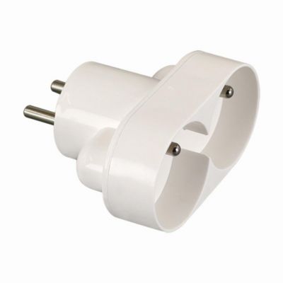 Rozgałęźnik wtyczkowy BAS 2 10A IDEUS (04301)