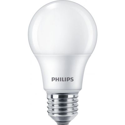 Żarówka LED 8W=60W 806lm 2700K barwa ciepła kulka 8-60W A60 E27 827 Plastik matowy PHILIPS (929002306208)