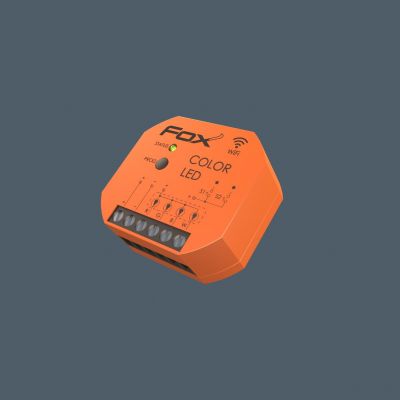F&F FOX Color LED Sterownik kolorowego (RGBW) oświetlenia LED 12/24V Wi-Fi WI-RGBW-P (WI-RGBW-P)