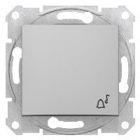 Sedna przycisk /dzwonek/ aluminium SDN0800160 SCHNEIDER (SDN0800160)