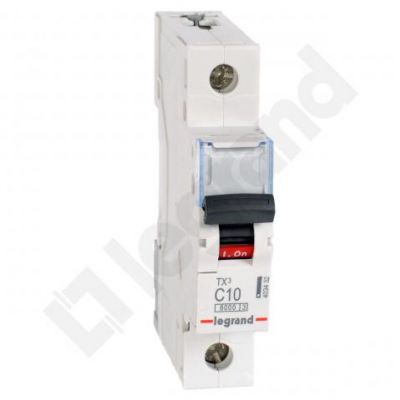 Wyłącznik Nadprądowy 1P C10A 6kA AC S301 TX3 403432 LEGRAND (403432)