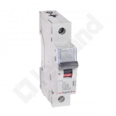 Wyłącznik Nadprądowy 1P C25A 6kA AC S301 TX3 403436 LEGRAND (403436)